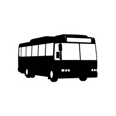 bus isolated on white background