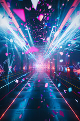 Neon Lights and Geometry: A Tech-Augmented XZ Performance Awaiting the Spotlight