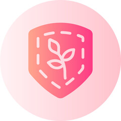 shield gradient icon