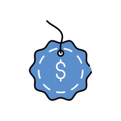 Price Tag vector icon stock illustration