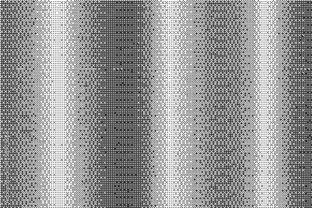 Poster bitmap striped gradient background. textured dither retro game pattern. vector abstract digital nois