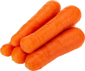Fresh Carrot Isolated From Background