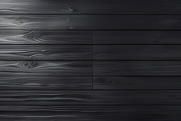 Dark, nearly black wooden planks with a prominent wood grain pattern laid diagonally.