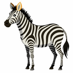 Obraz premium Zebra Animal Vector Graphic Design File for Digital Projects