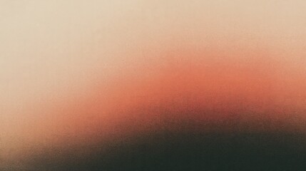 Obraz premium Generative AI, Warm Analog Film Grain Texture on Black Background