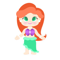 Princess Mermaid  fantasy kids cartoon