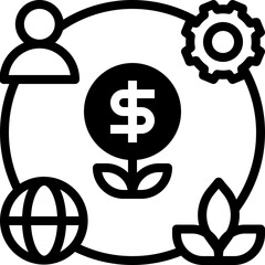 Startup Ecosystem Icon