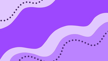 Illustration of purple wave aesthetic background
