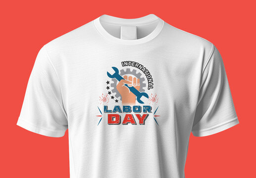 Tshirt Design For International Labor Day