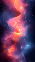 Colorful futuristic wave of energy high resolution picture