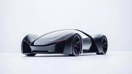 Futuristic electric hypercar with a customizable AI co-pilot.