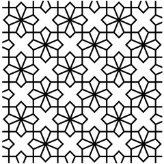 vector seamless pattern with triangles
