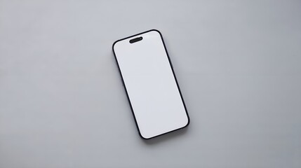 A smartphone is displayed, highlighting its clean design, mobile technology, and white screen. It is one of many images being uploaded