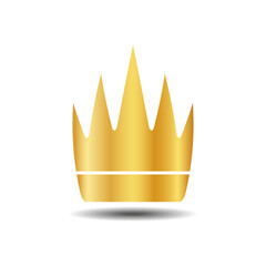 The crown is a symbol of monarchical power on a white background