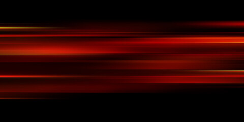  Striking red light streak on a deep dark background vividly symbolizes the concept of fast movement and digital speed, showcasing innovation in contemporary technology design
