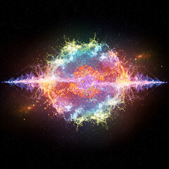 Theoretical Quantum Bit (Qubit) Representation with Particles and Waves – Advanced Concept