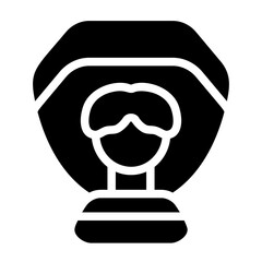 Customer Protection Solid Icon