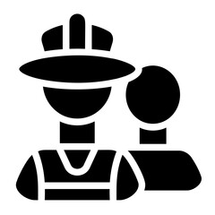 Engineer Solid Icon