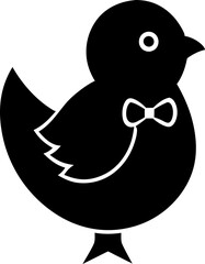 cartoon bird on white background