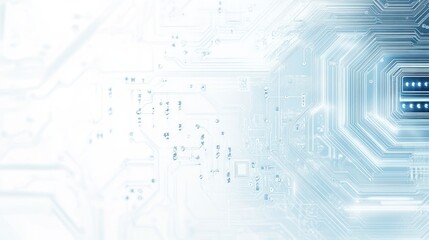 Obraz premium Abstract Circuit Board Technology