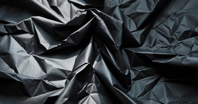 Close-up of black paper texture.