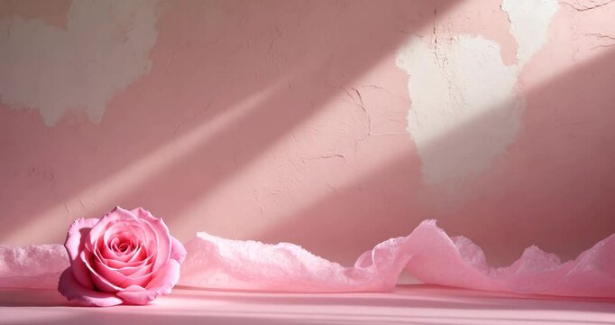 Background shadow pink premium gradation beige texture blurred gradient light pastel abstract luxury mockup peach color overlay template neon pink rose flower.