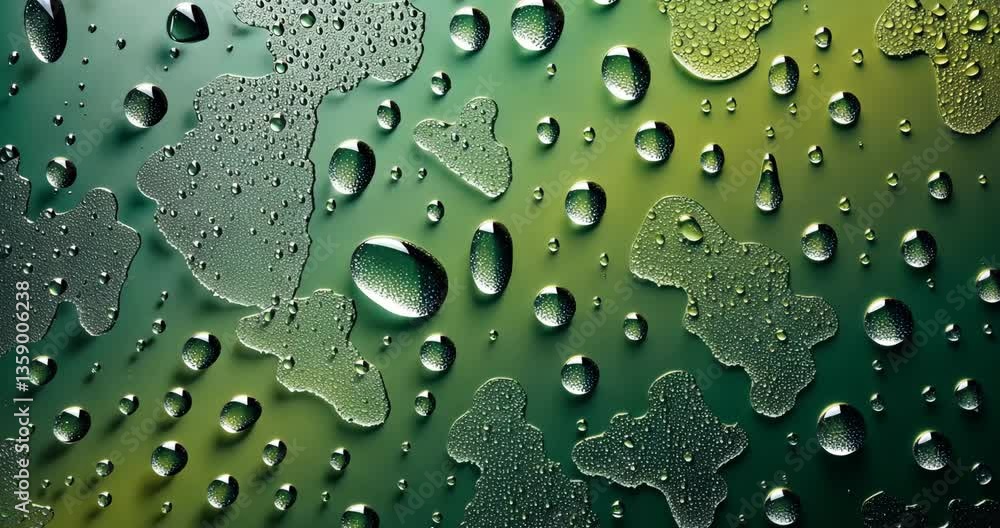 Poster black green frosted glass texture backdrop. translucent effect. diffused light at night. background 