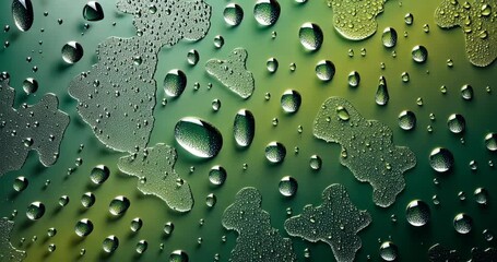 Black green frosted glass texture backdrop. Translucent effect. Diffused light at night. Background featuring light reflecting from behind opaque glass with a textured pattern. Colored frosted glass - Powered by Adobe