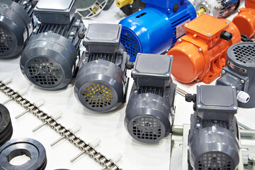 Electric motors in store