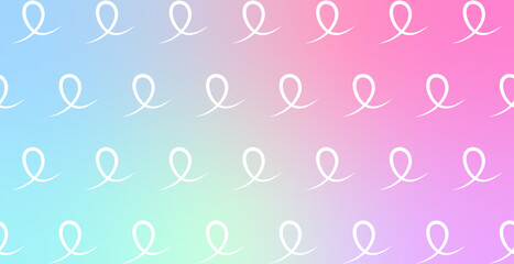 Simple White Scribble Pattern, Hand Drawn, Minimalistic Retro Background, Gradient Colorful Background, Artwork