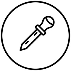 Vector Design Dropper Icon Style