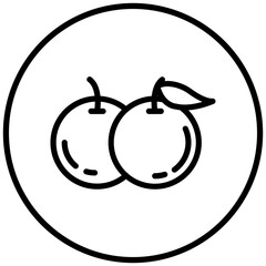 Vector Design Orange Icon Style