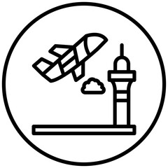 Vector Design Airport Icon Style