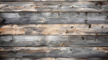 Fototapeta premium Rustic Gray Wood Planks Background