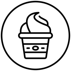 Cupcake Icon Style