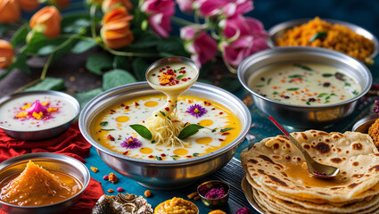 Fototapeta premium tea and cookies