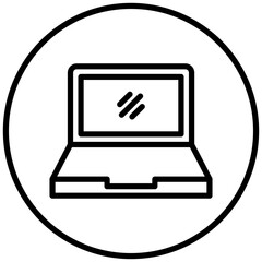 Laptop Icon Style