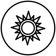Sun Icon Style