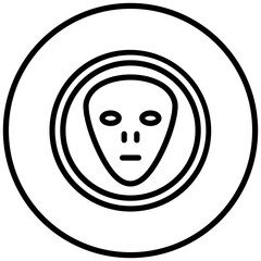 Extraterrestrial Icon Style