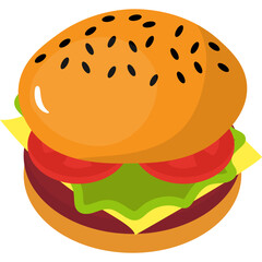 Hamburger Illustration