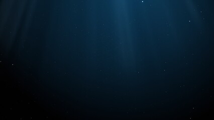 Cinematic Underwater Bubbles Animated Background