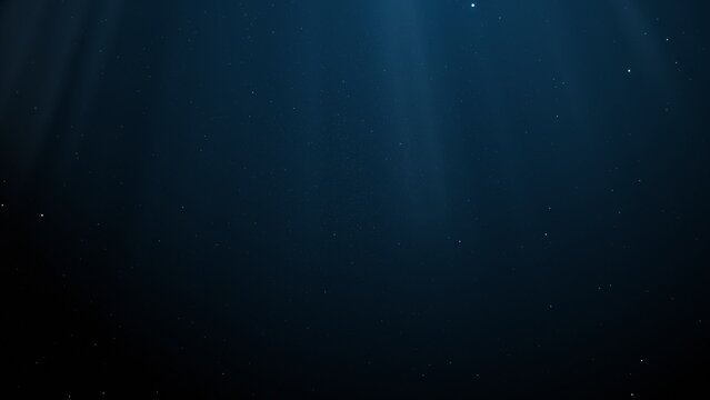 Cinematic Underwater Bubbles Animated Background