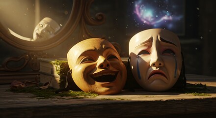 Dualities of Emotions: A Theatrical Still Life