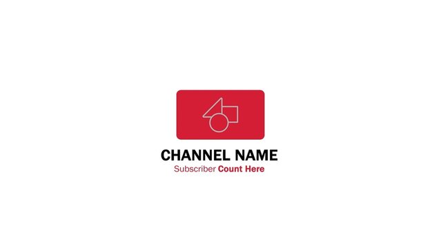 Video Channel with Subscriber Count Intro