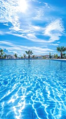 Fototapeta premium Crystal Clear Pool Paradise