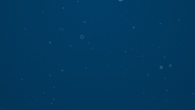Water Filing Bubbles Animated Background