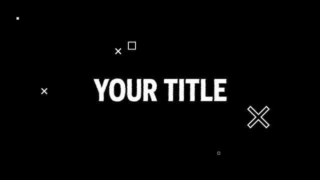 Urban Glitch Clean Title Intro