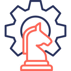 Strategy line color icon