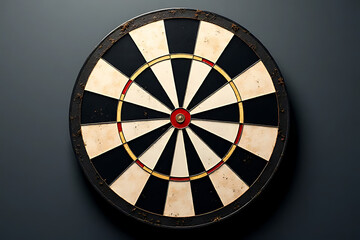 Obraz premium Dart throwing competition in a game room sport action dartboard focus intense atmosphere