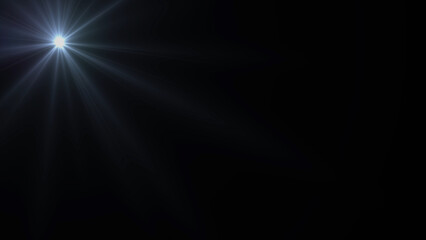 Beautiful moving flashlight. Bright rays on the background for awards, Luxury, advertisements, and film. Abstract flashlight LOOP. Camera flashes of photographers on a black background.